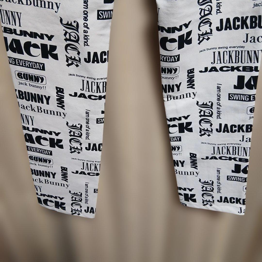 Jack Bunny ロゴプリント パンツ