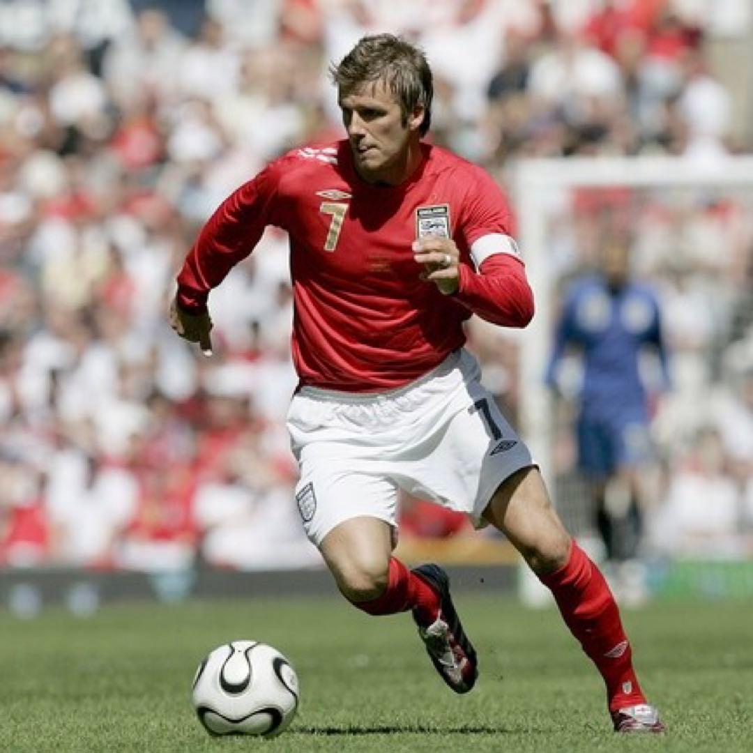 イングランド代表 2006-08 ベッカム アウェイ ユニフォーム