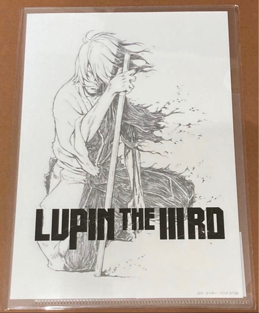 【新品】ルパン三世 鉛筆画アートプリント2 全5種コンプリートセット 小池健
