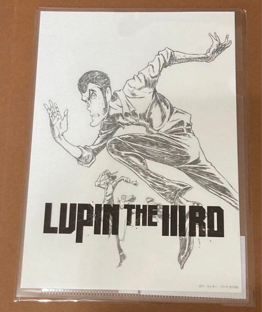 【新品】ルパン三世 鉛筆画アートプリント2 全5種コンプリートセット 小池健