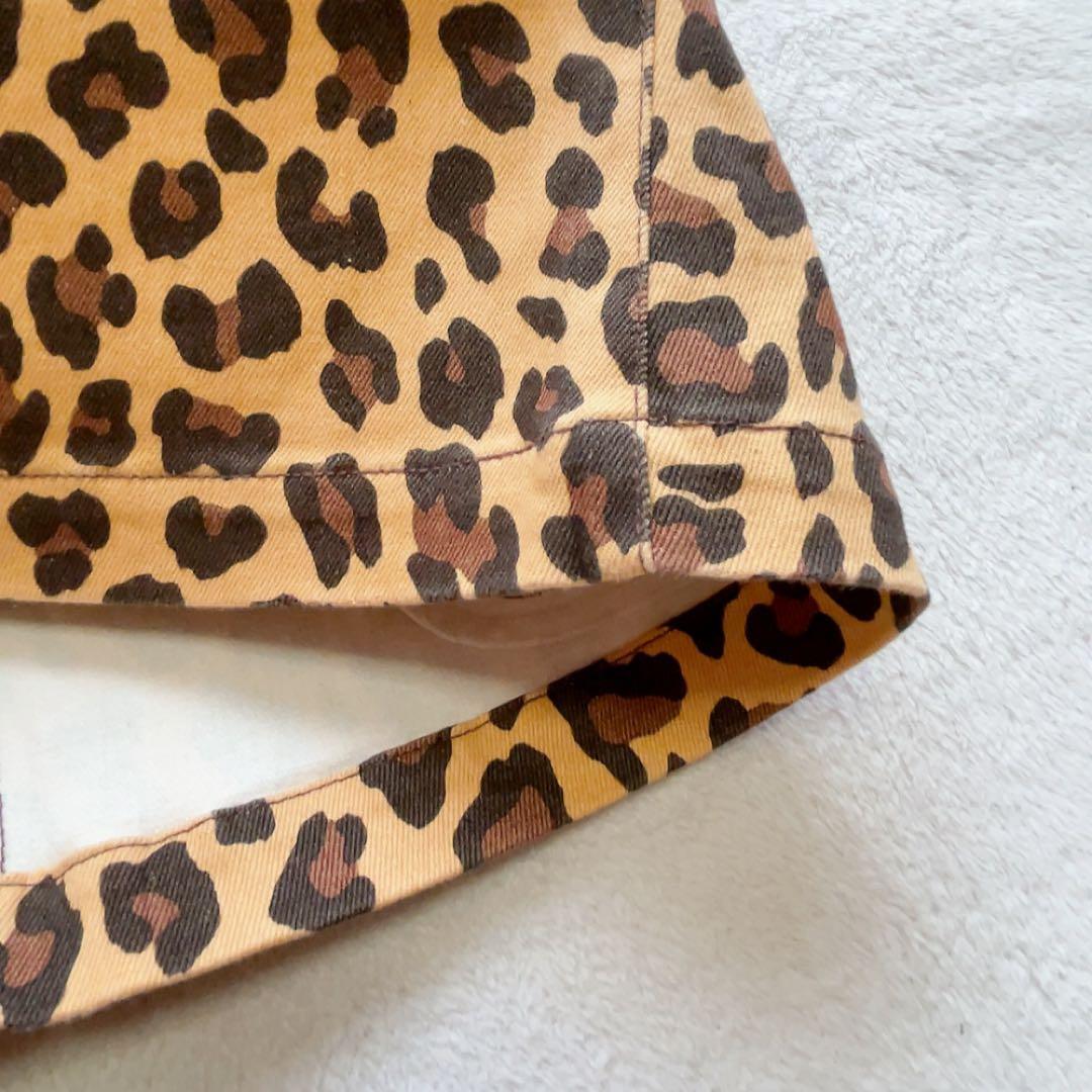 美品　パーリーゲイツ　セットアップ　ポロシャツ　スカート　レオパード　ヒョウ　豹