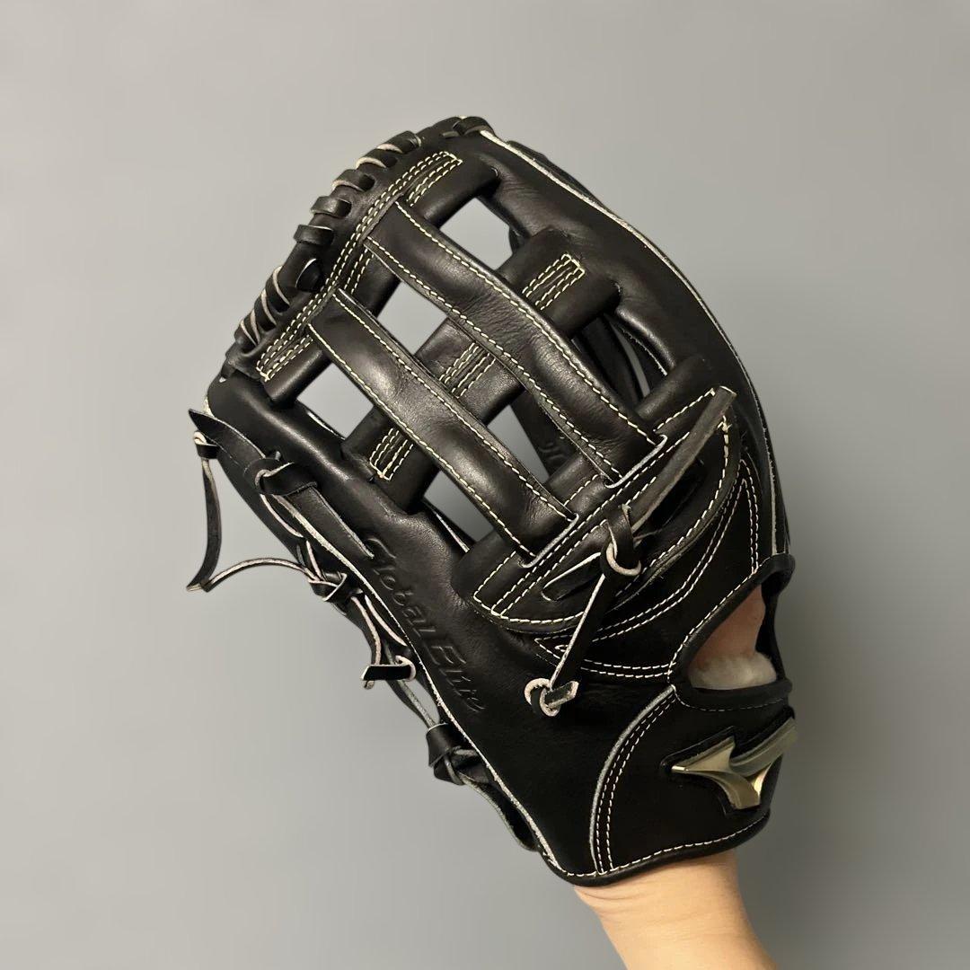 1408 ミズノ グローバルエリート 極美品 硬式 外野手用グローブ 左