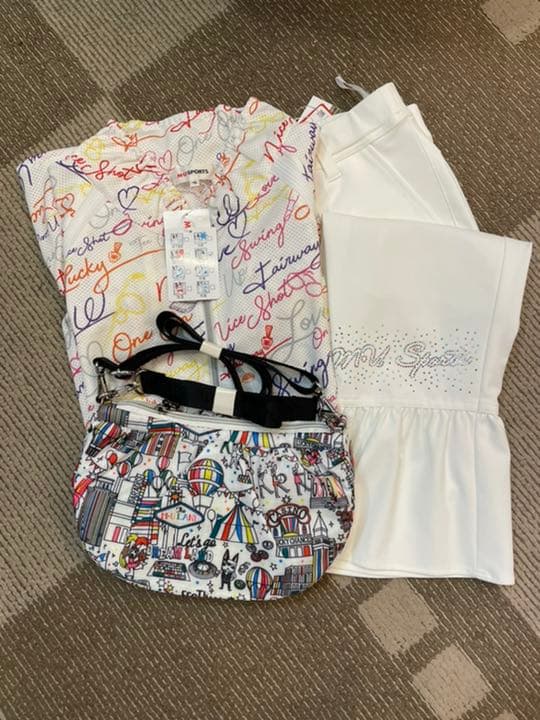 MUスポーツ　サイズ42 ゴルフウェア　ワンピース　バック　パンツ