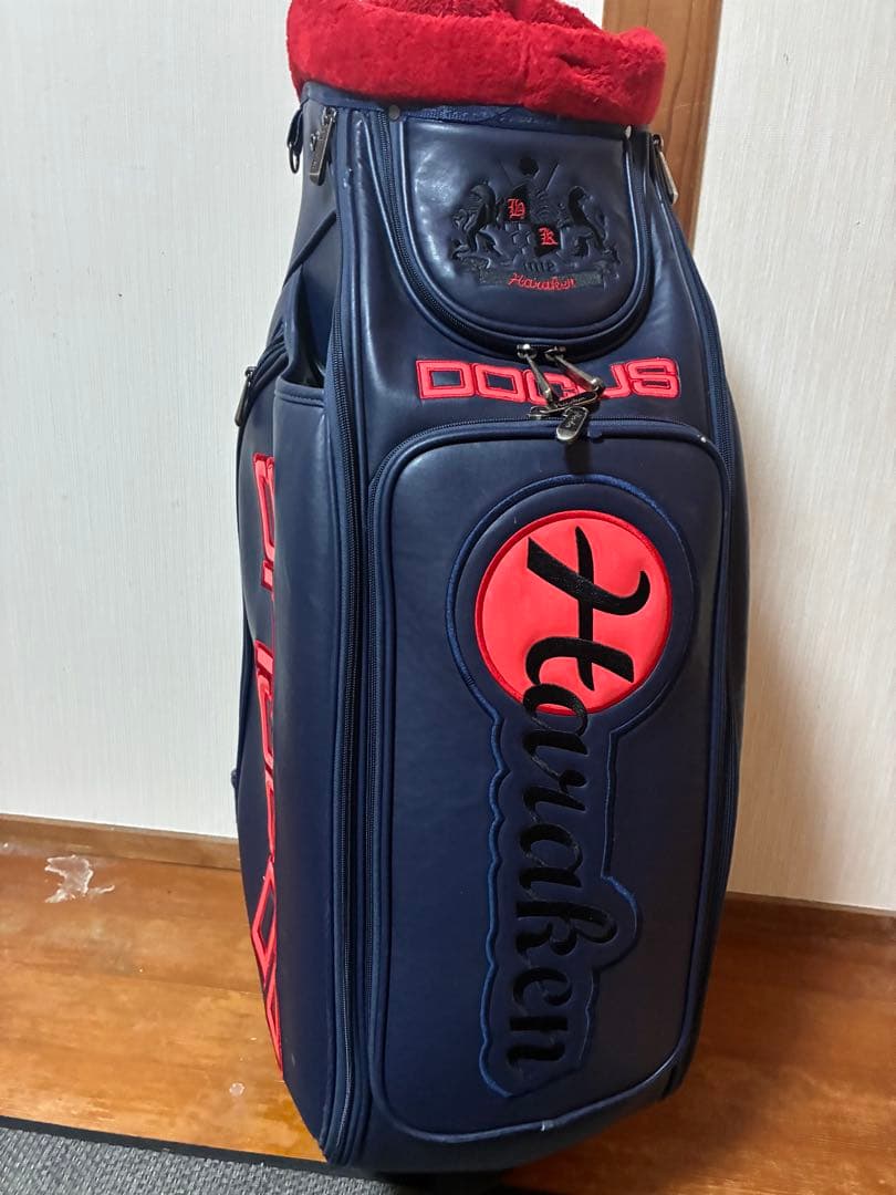DOCUS DESIGN B701 キャディバッグ ネイビー/レッド