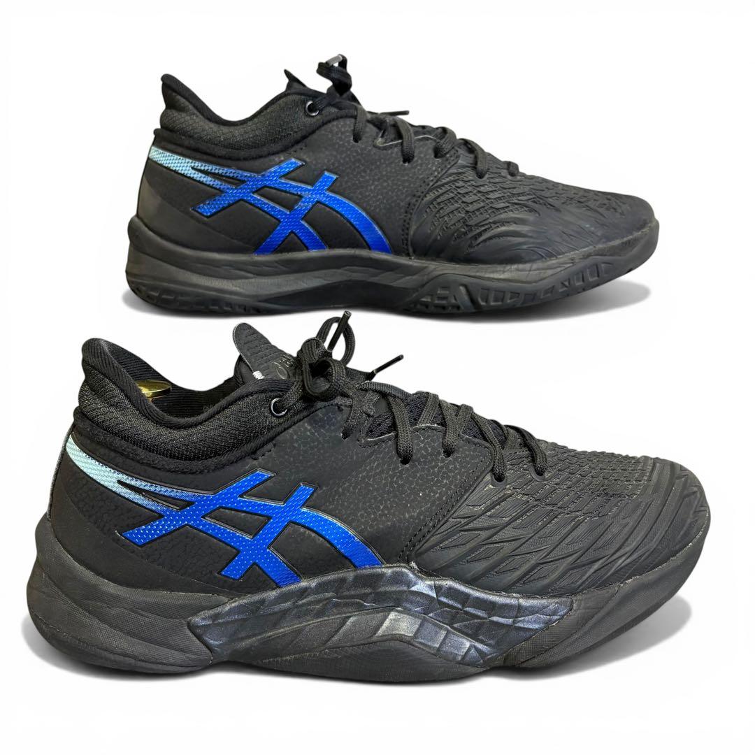 asics■アンプレアルスロー■バスケットボールシューズ■ブラック★26cm