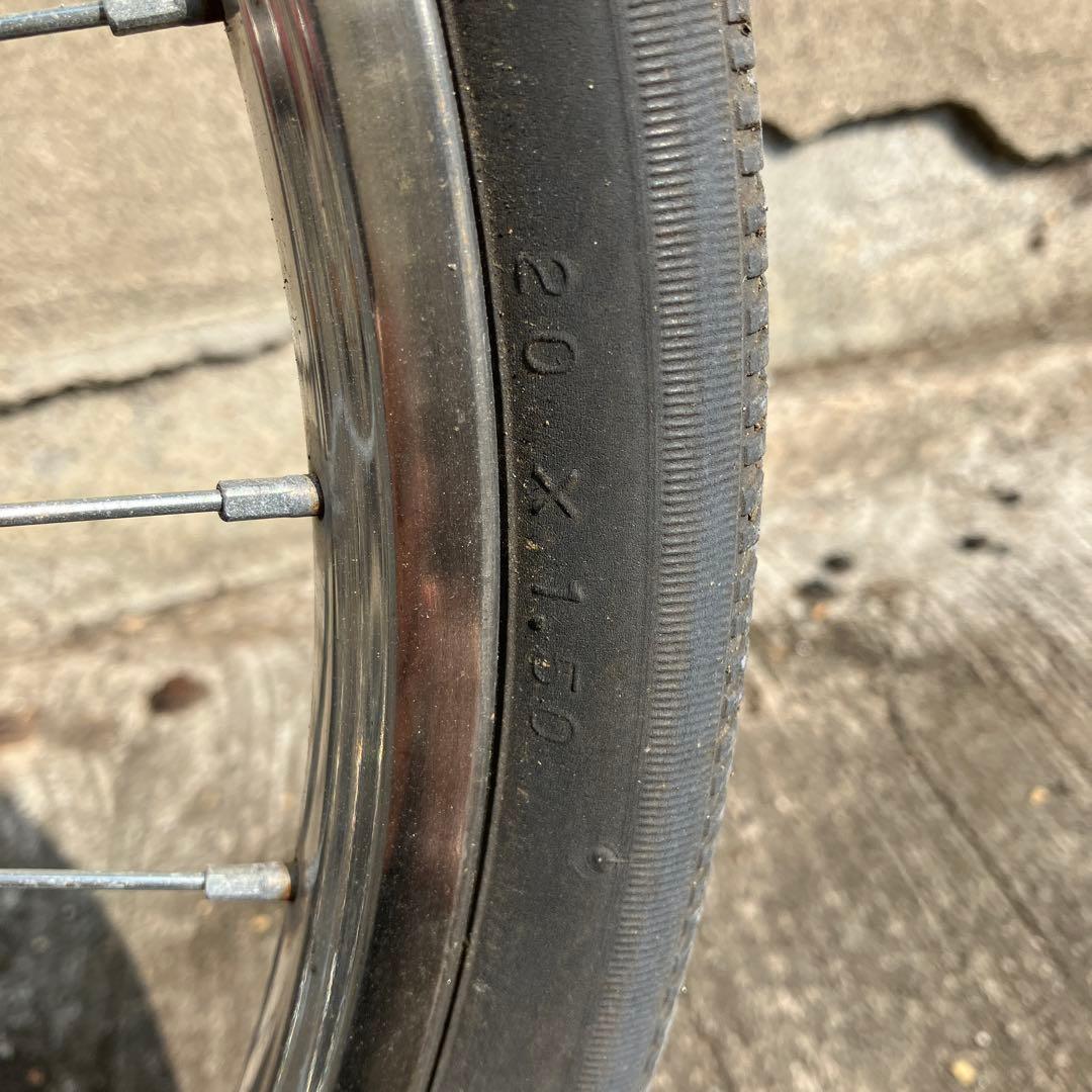 アラヤ日本製折りたたみ自転車 レッド20インチ