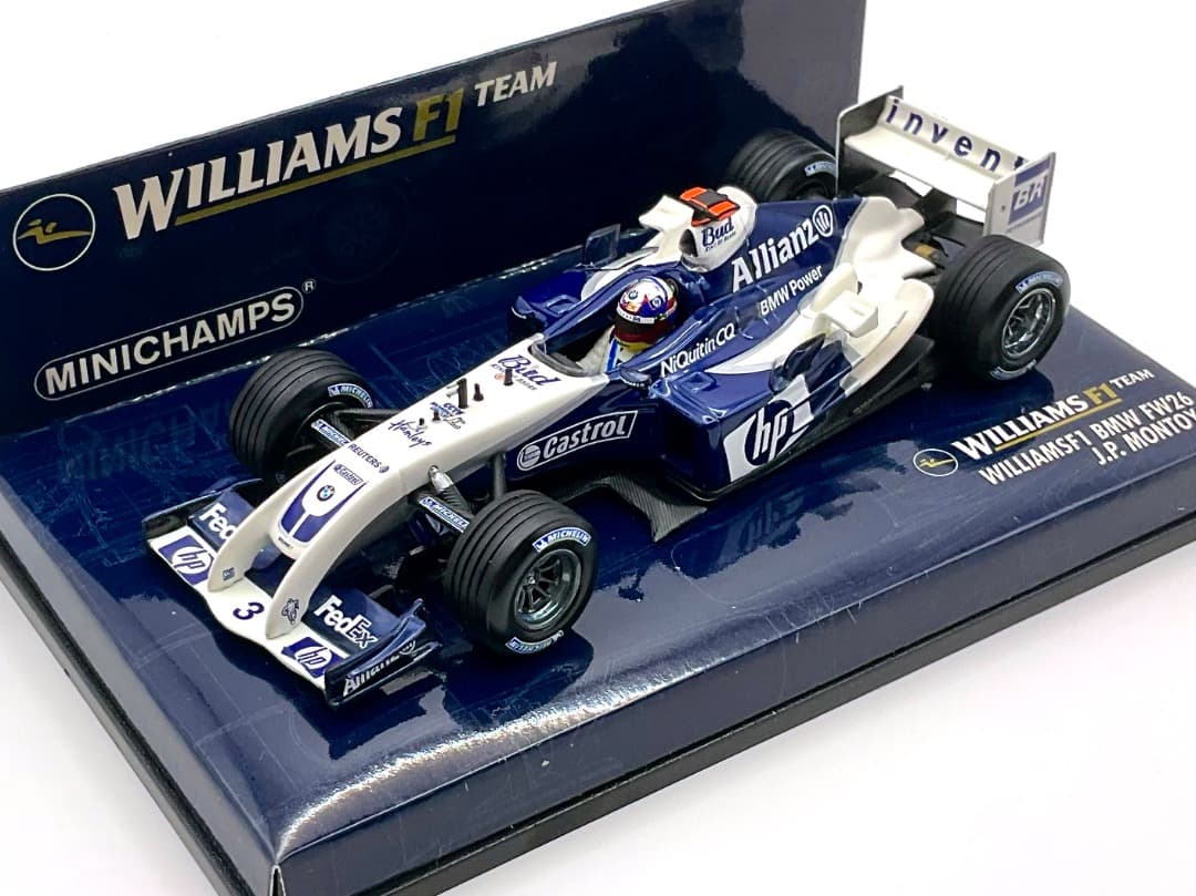 1/43 ウイリアムズ FW26 J.P.モントーヤ