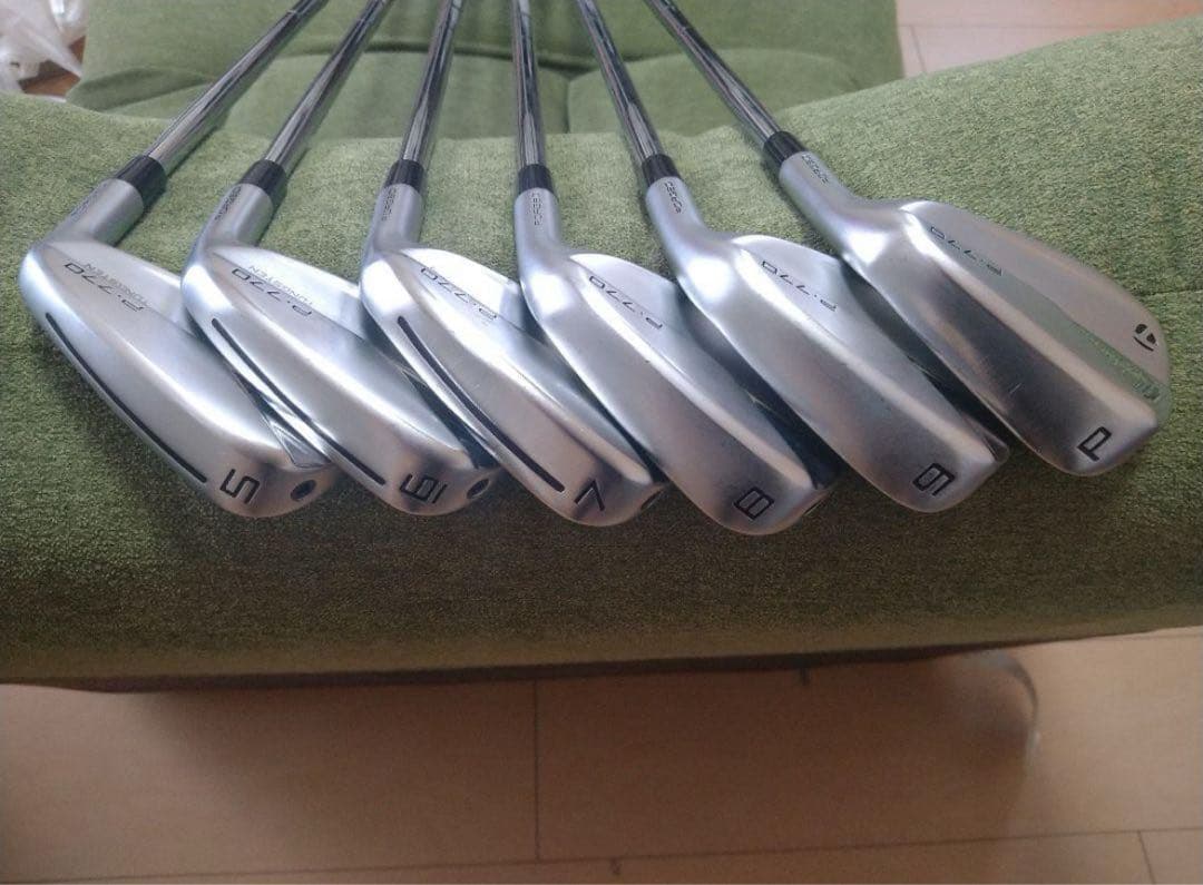 【希少★★★】TaylorMade P-770 アイアンセット 6本DG120