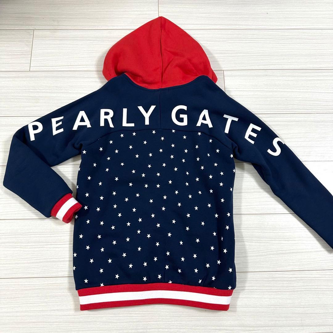 美品☆PEARLY GATES パーカー 星