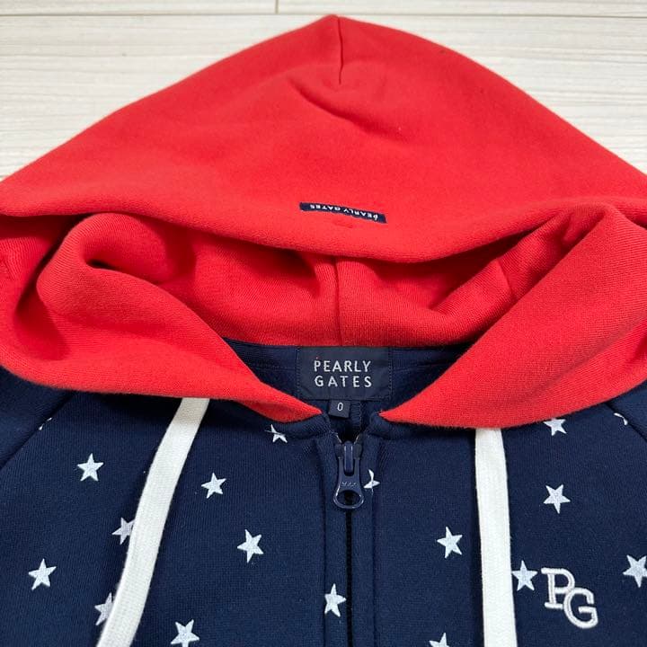 美品☆PEARLY GATES パーカー 星