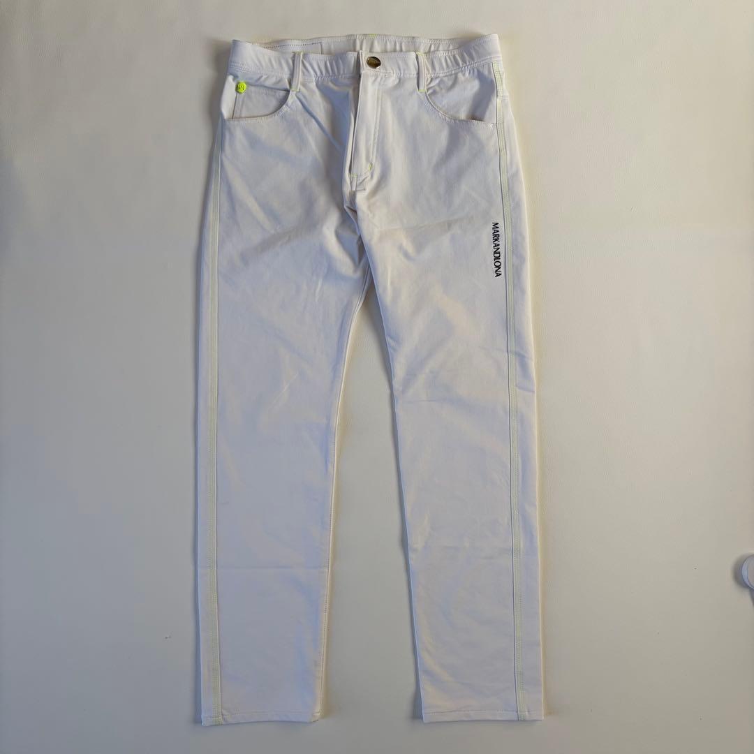 【美品】MARK & LONA 5ポケット ゴルフパンツ メンズ　M