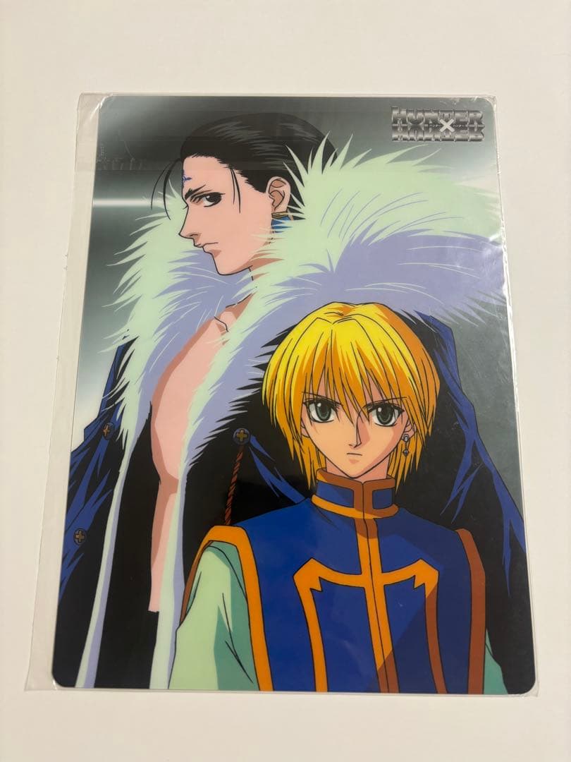 ハンターハンター HUNTER×HUNTER 旧アニメサイン入り下敷き　ゴン
