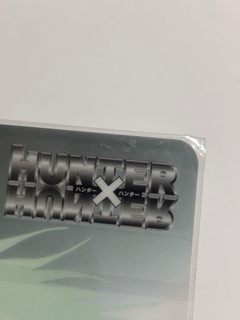 ハンターハンター HUNTER×HUNTER 旧アニメサイン入り下敷き　ゴン