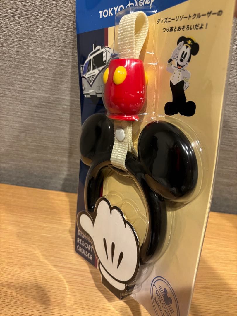 ☆ディズニー　リゾートクルーザー　リゾートライン　吊り革　ミッキー☆