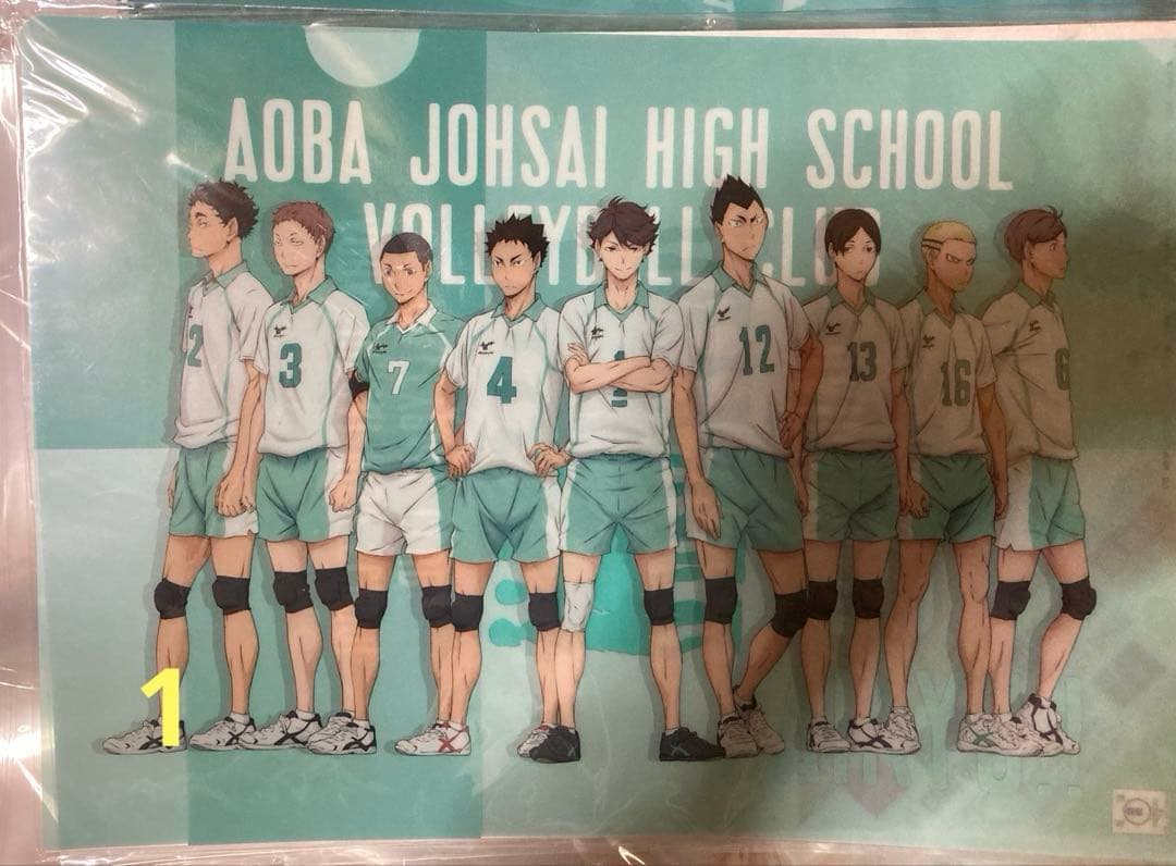 ①及川徹　クリアファイル　ハイキュー！！　おまとめ　6枚