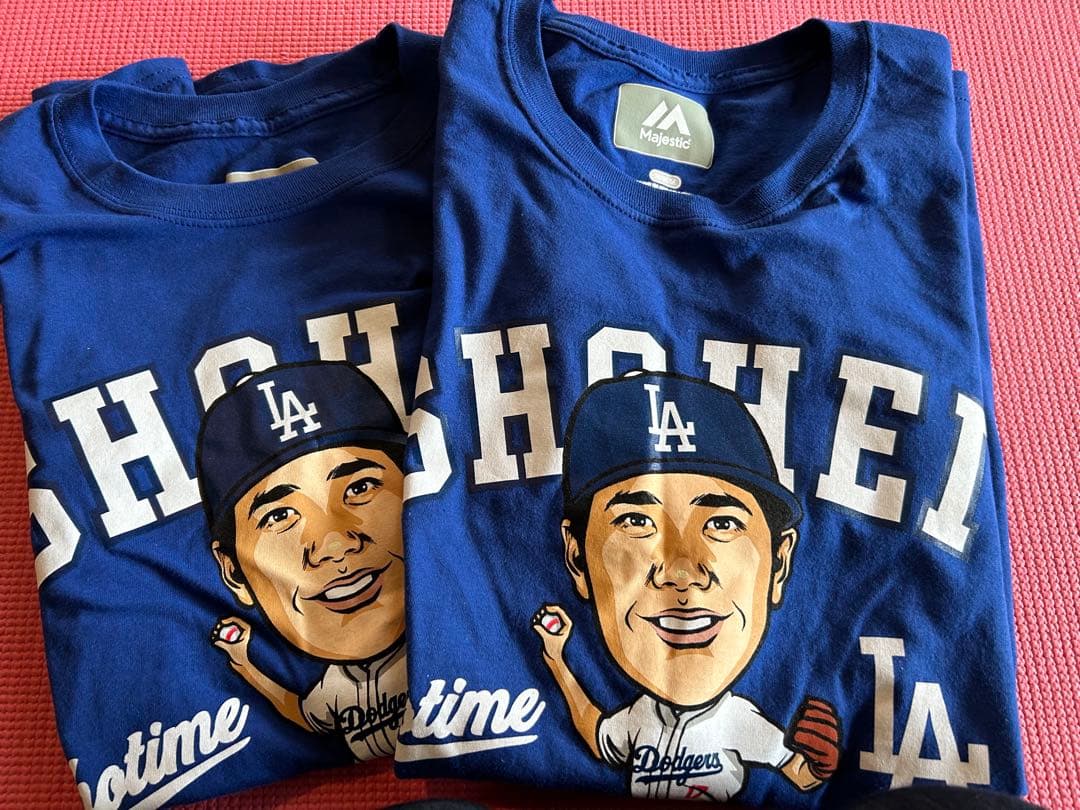 ドジャーズ大谷　Tシャツ2枚セットSM