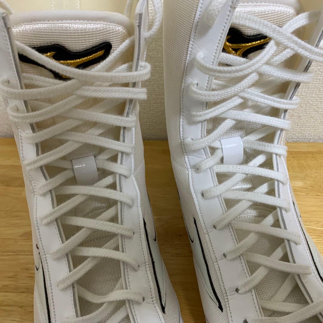 MIZUNO ボクシングシューズ FINISHER 白28.0cm