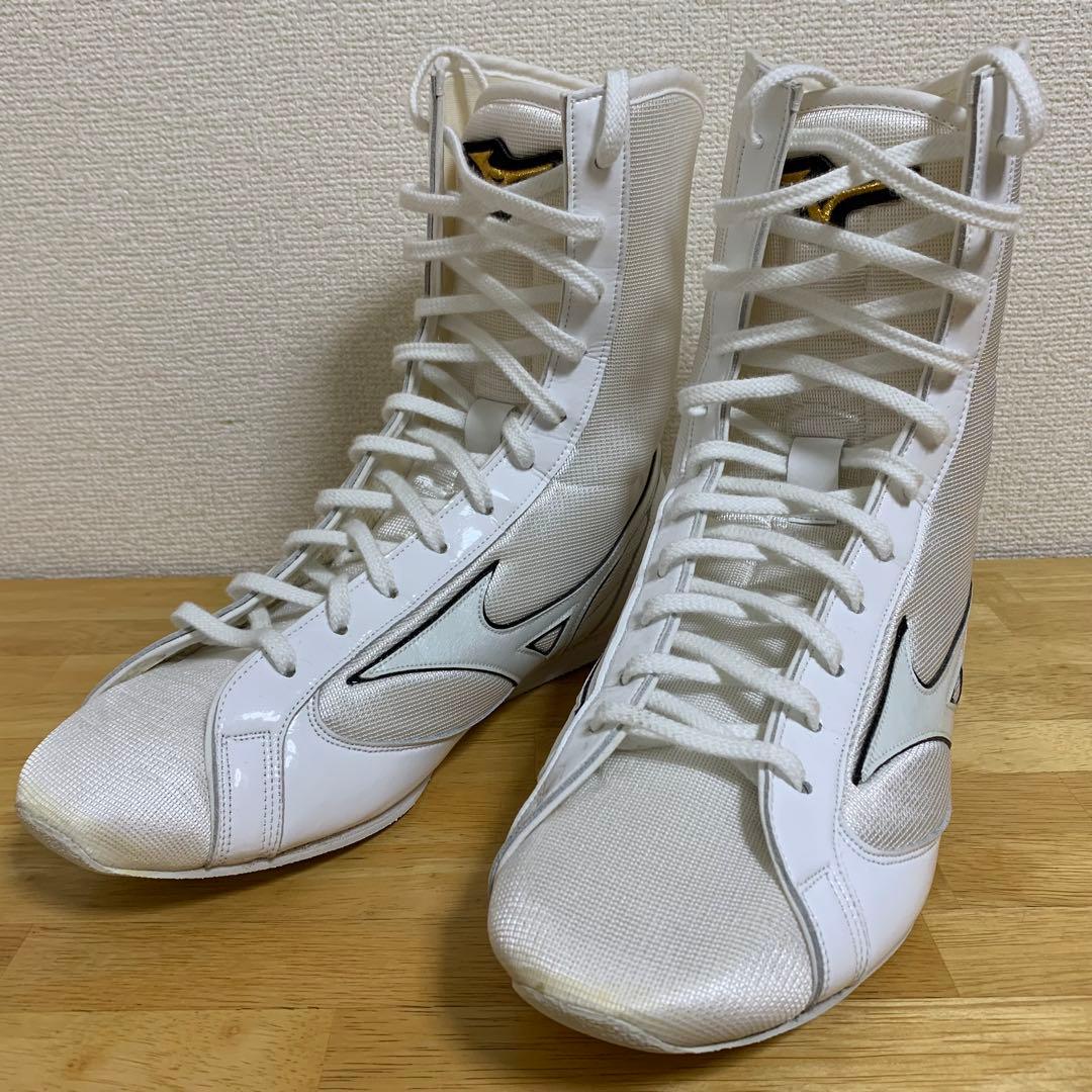 MIZUNO ボクシングシューズ FINISHER 白28.0cm