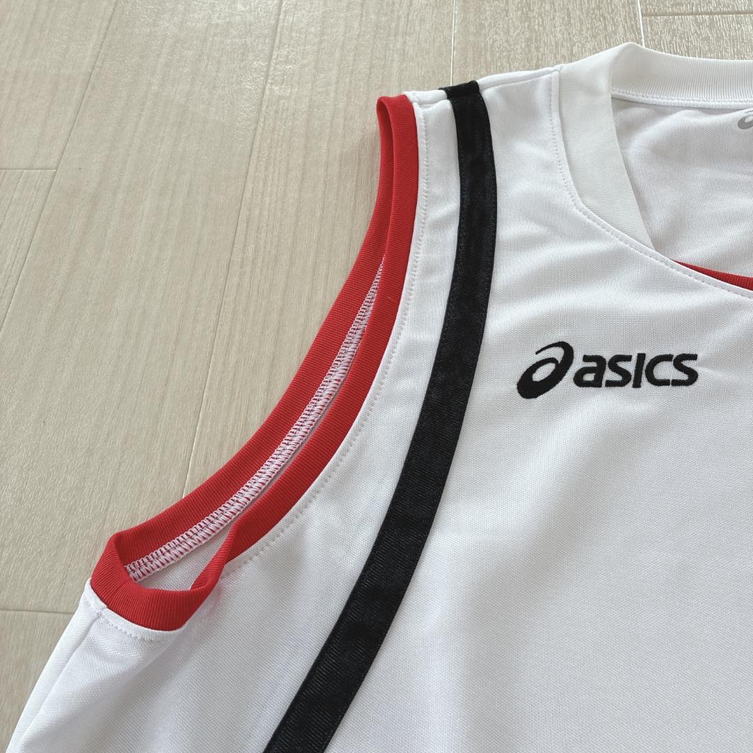 美品 asics アシックス タンクトップ 練習ウェア バスケ スポーティ