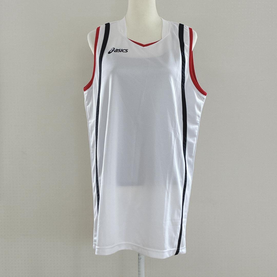 美品 asics アシックス タンクトップ 練習ウェア バスケ スポーティ
