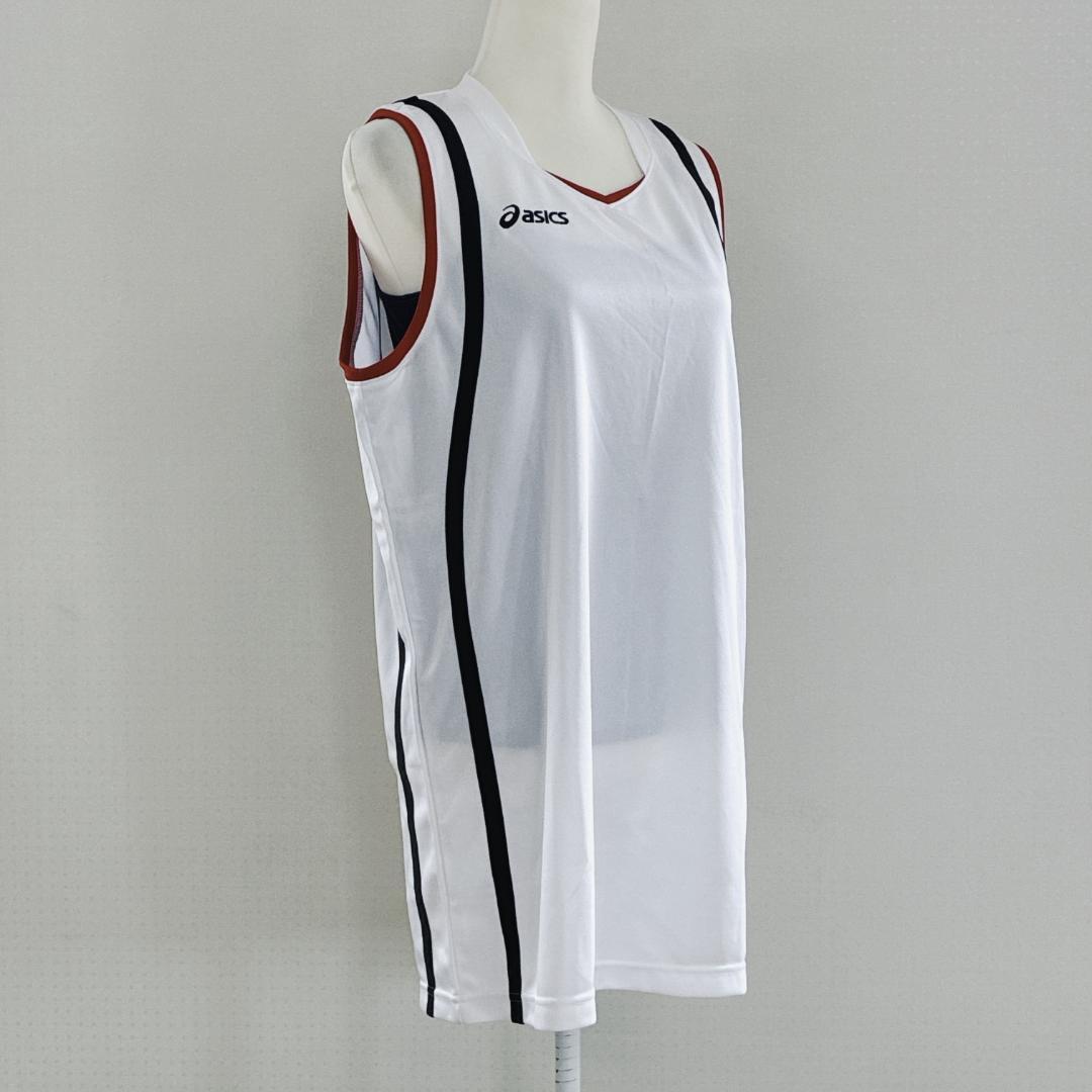 美品 asics アシックス タンクトップ 練習ウェア バスケ スポーティ