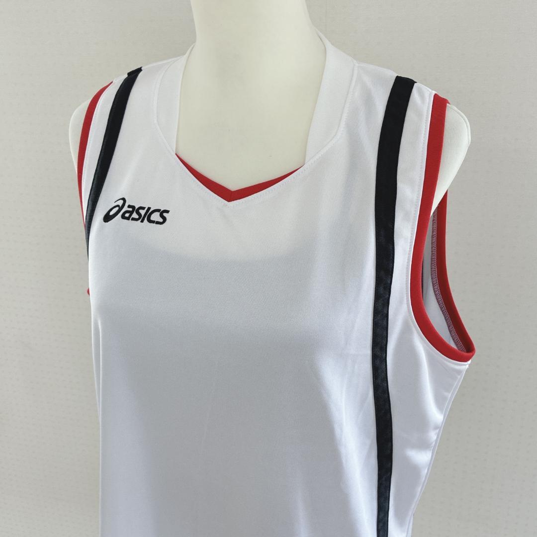 美品 asics アシックス タンクトップ 練習ウェア バスケ スポーティ