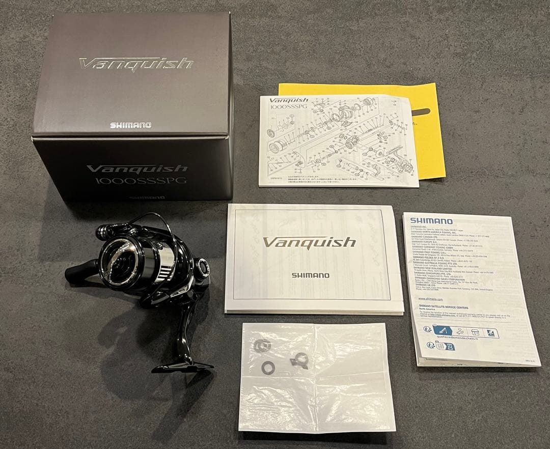 アジング用リール シマノ 23ヴァンキッシュ 1000ssspg 【超美品】