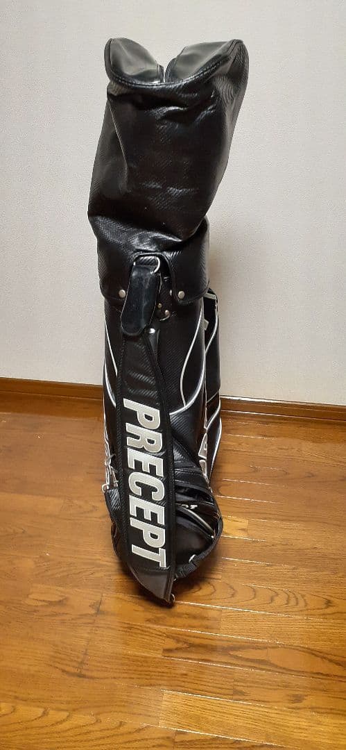 即決価格 美品 ブリヂストン PRECEPT ブラック キャディバッグ