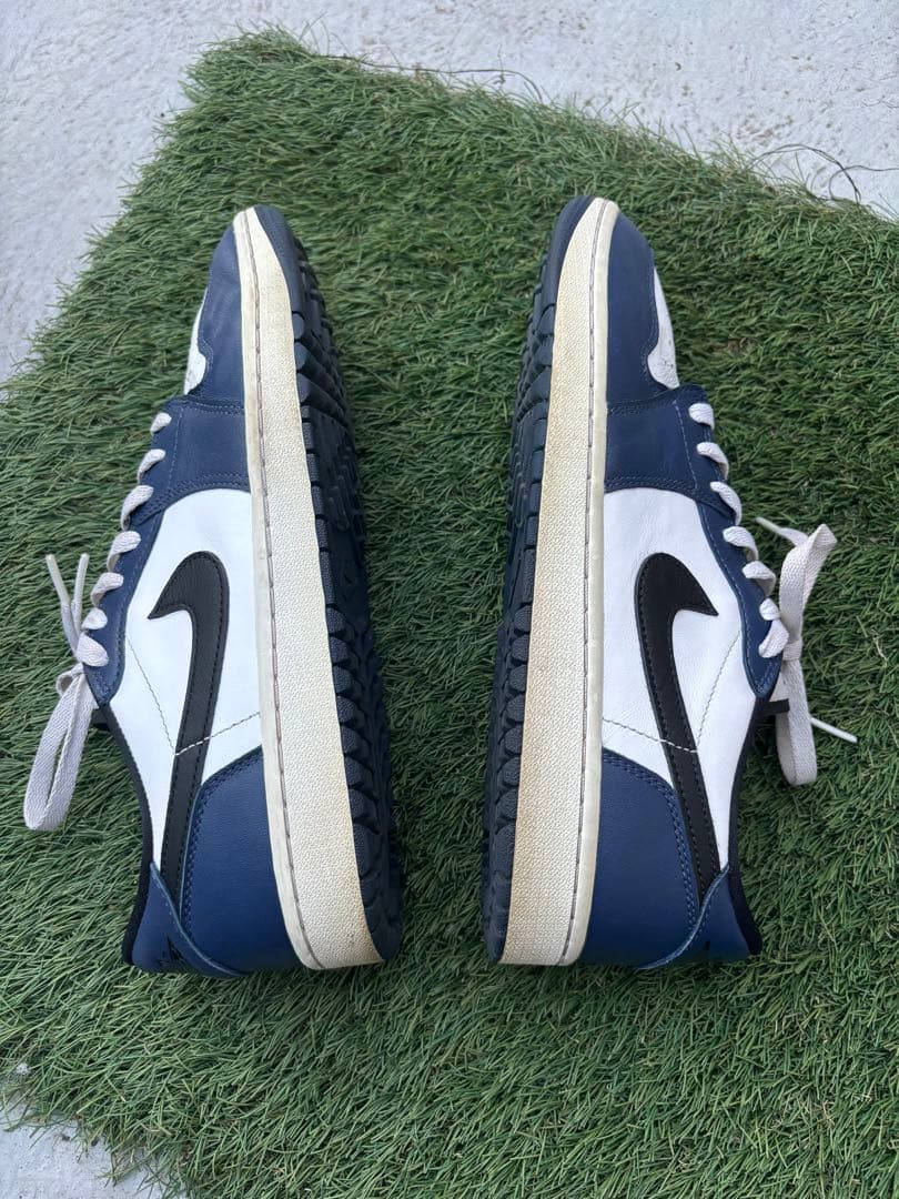 お*ゃ様 Nike エアジョーダン1ロー G 28.5cm ネイビー