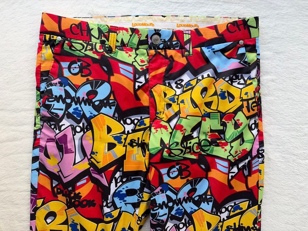 LOUDMOUTH GOLF スラックス パンツ　XL