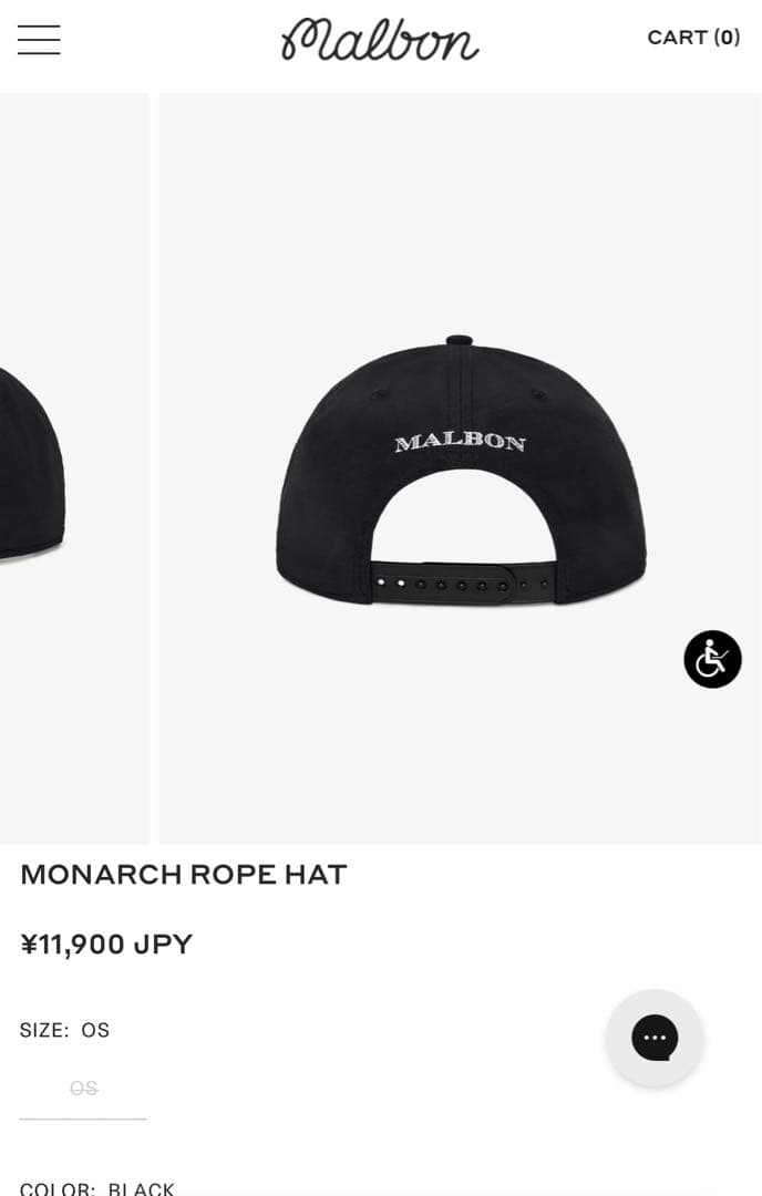 早いもの勝ち【新品】マルボンゴルフ \"MONARCH ROPE HAT\"