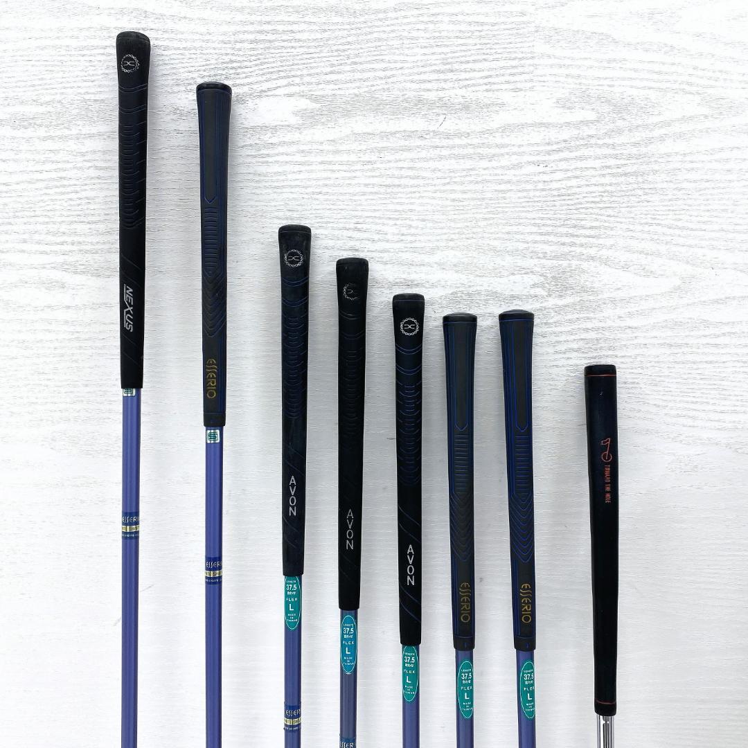 【格安‼】 ESSERIO レディース ゴルフ クラブ 初心者セット 8本 L