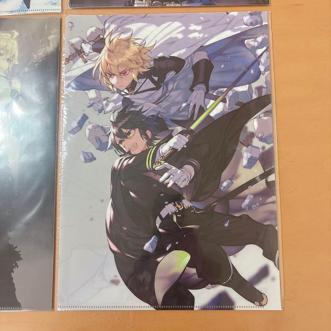 の*読様 終わりのセラフ 10周年記念展 クリアファイル 公式パンフレット