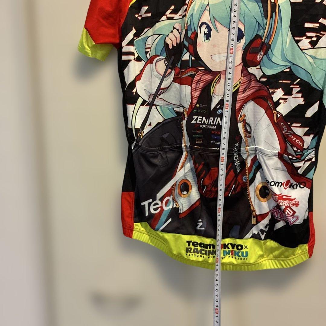 Team UKYO初音ミク サイクルジャージ2XLレーシングミク2020管理c5