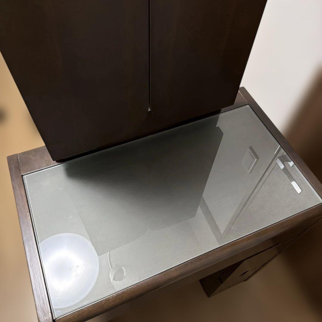 大塚家具 ドレッサー 鏡台 三面鏡 ランプ付き【椅子別売り】