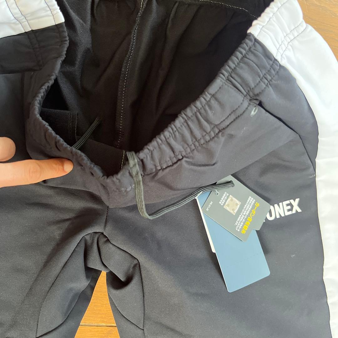 YONEX ブラックパンツ メンズウォームアップパンツ　メンズM