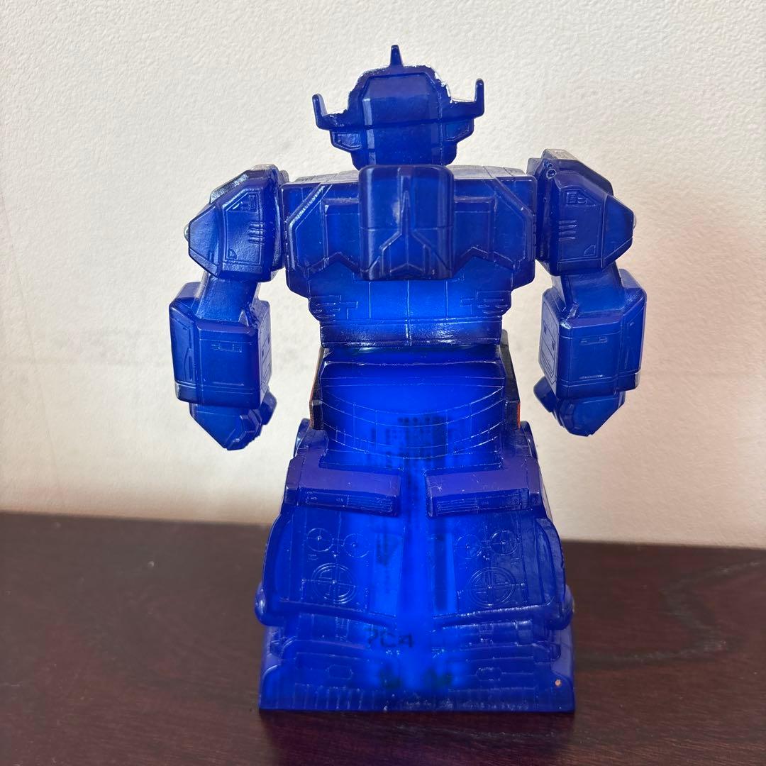 電磁戦隊メガレンジャー　 ギャラクシーメガ シャンプーボトル　ソフビ
