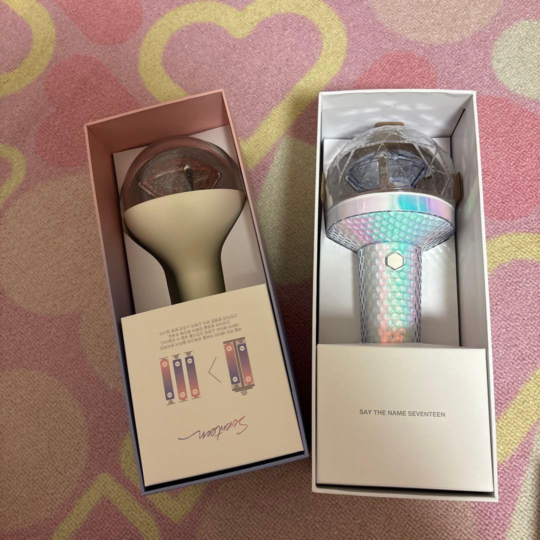 SEVENTEEN ペンライト & ミニカラットキーリングセット