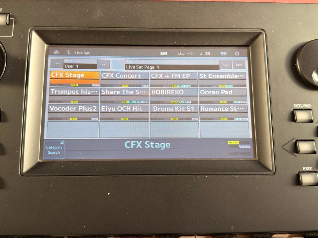 Yamaha MODX6 シンセサイザー 61鍵