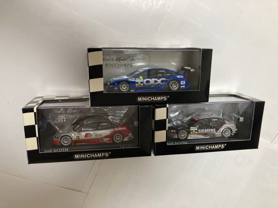 Audi A4 DTM 2005 ミニカー他3台セット