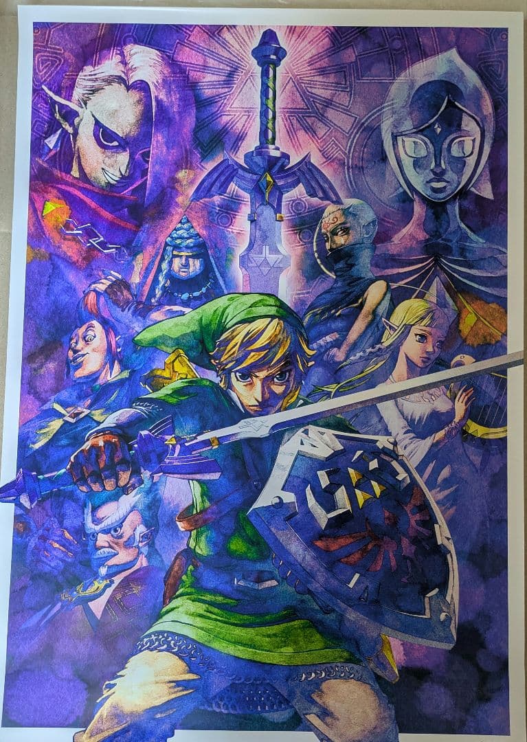 【非売品】クラブニンテンドーゼルダの伝説 ポスター３点セット レア 25周年
