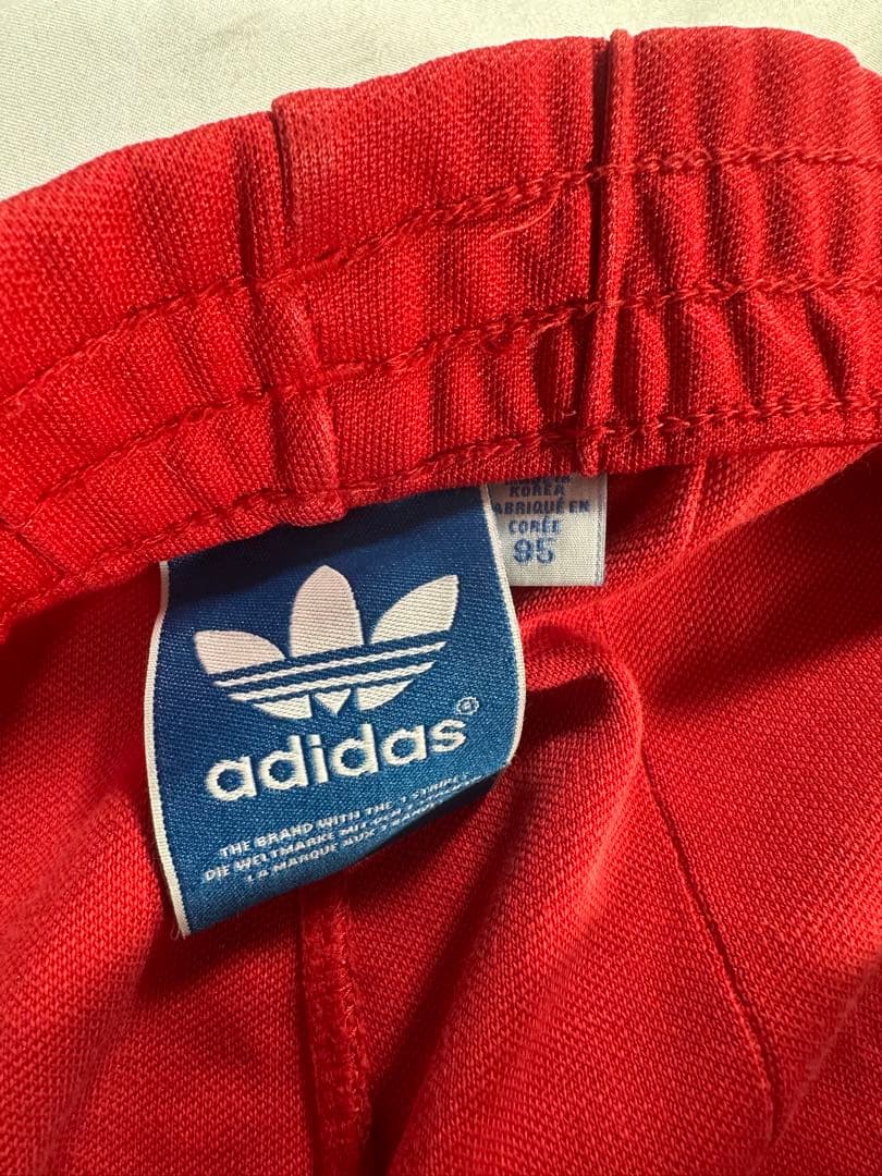 adidas firebird ヨーロッパ トラックパンツ 刺繍ロゴ
