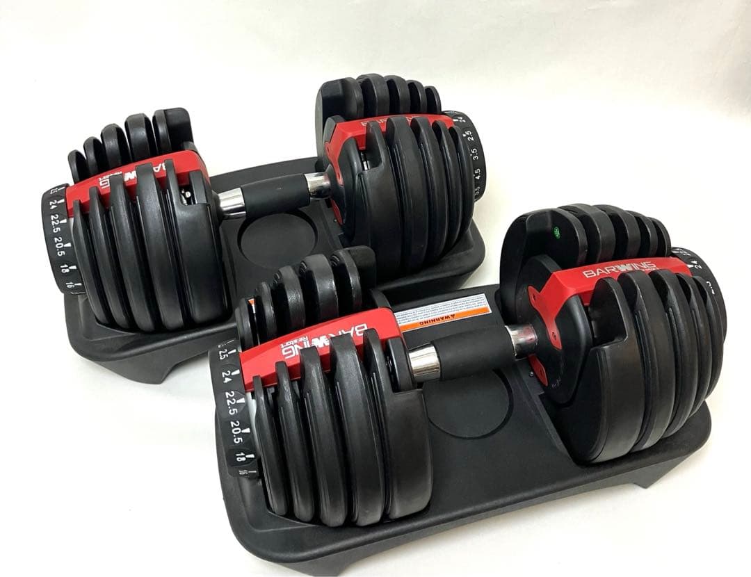 美品 送料無料 BARWING バーウィング 可変式ダンベル 24kg①