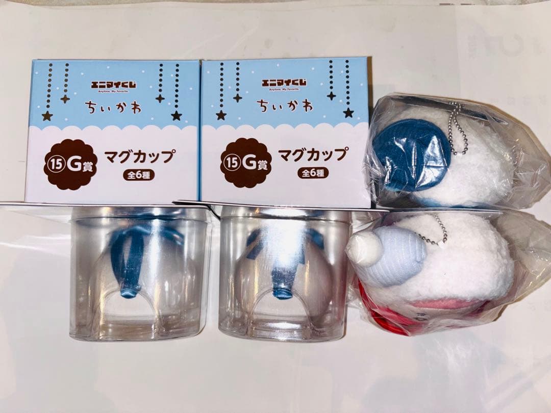 ちいかわエニマイくじ ハチワレ うさぎ 古本屋 6個売り