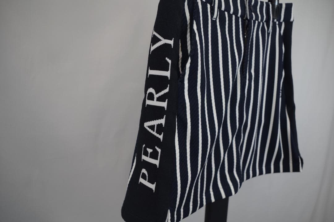 PEARLY GATES ストライプ ゴルフスカート❁0233