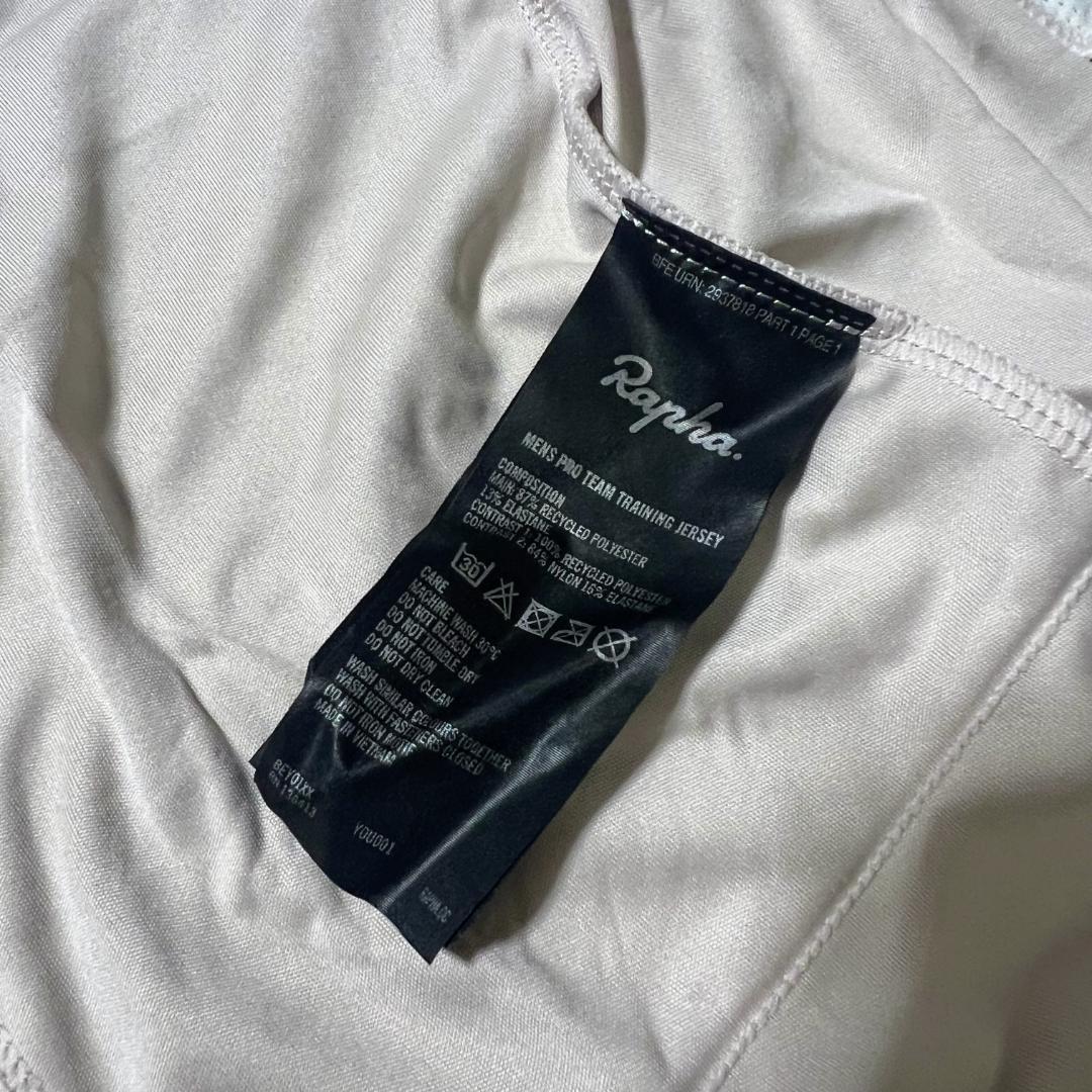 新品 Rapha メンズ プロチーム トレーニング ジャージ Lサイズ ホワイト