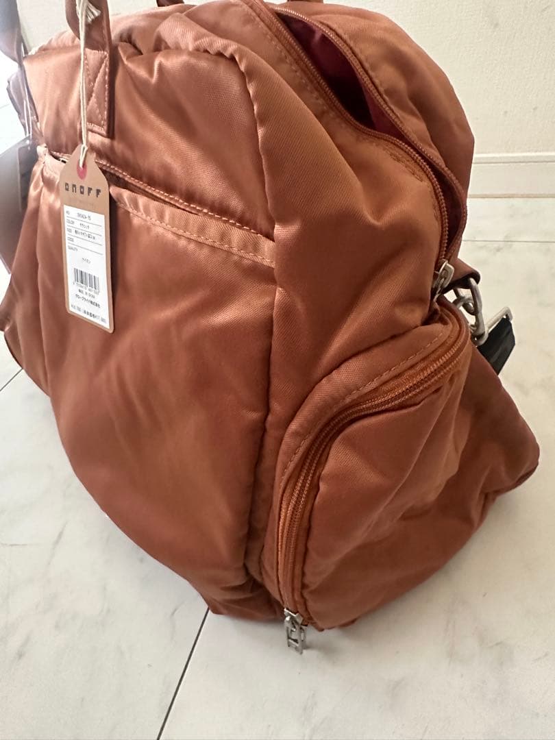 新品　タグ付　ONOFF オノフ　ゴルフバック　ボストンバック　キャリー