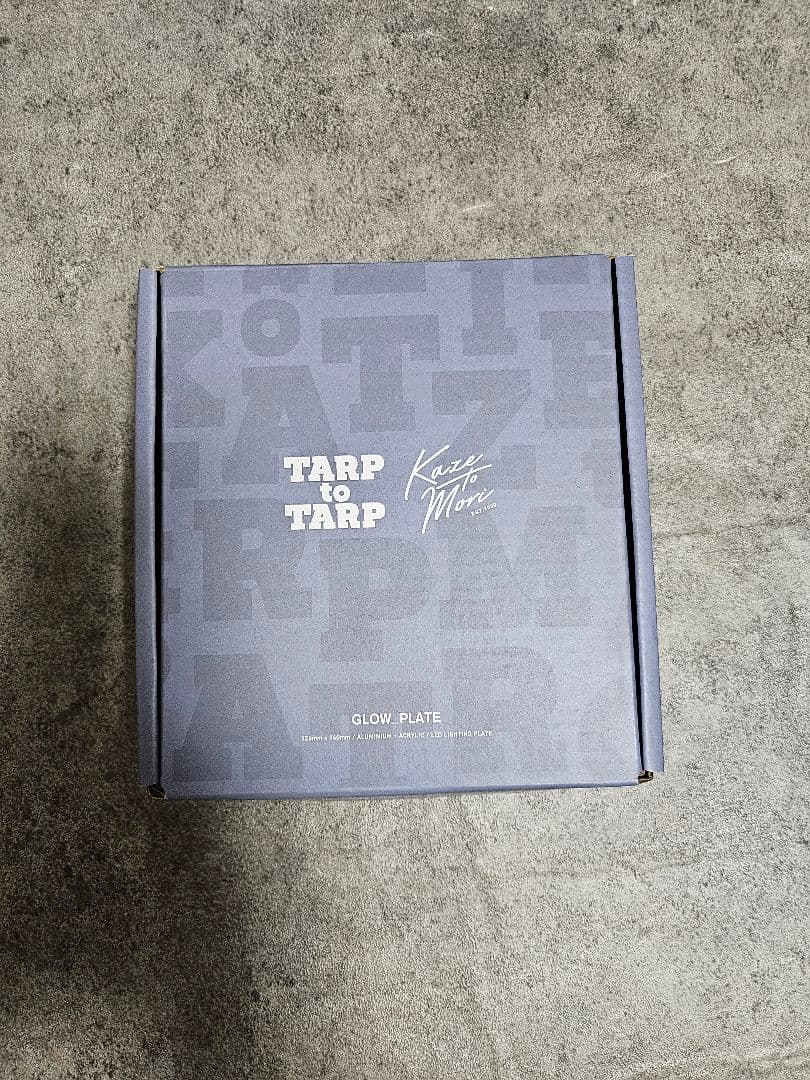 バーベキュー・調理用品 GLOW_PLATE TARPTOTARP VER. KAZE_TO_MORI