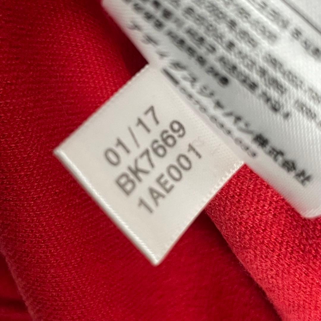 アディダス ジャージ パンツ M 赤 ドイツ製 復刻 adidas 3本ライン