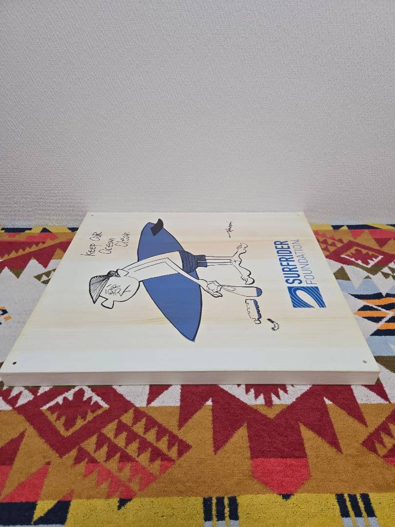 SURFRIDER FOUNDATION 木製サインボード 花井祐介